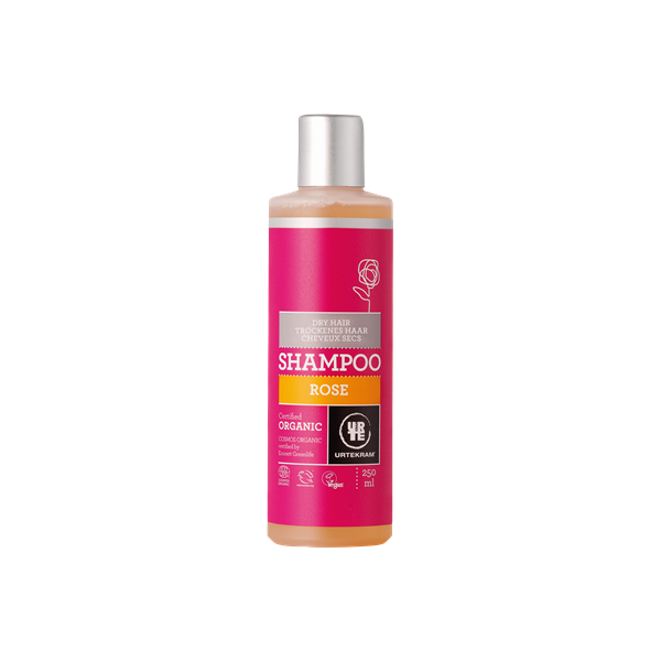 Urtekram Růžový šampon pro suché vlasy BIO (250 ml) - krásně hydratuje