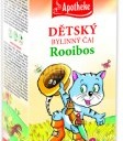 Apotheke Dětský čaj BIO rooibos běžné pití 20x1.5g