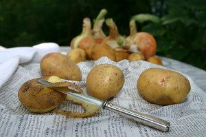 šediny, šedé vlasy, barvení vlasů, přírodní barvení vlasů, ženy, bramborová voda na šedé vlasy