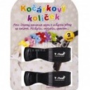 Kočárkový kolíček, black / černá