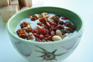ovesná kaše, zdraví, vitaminy, snídaně
