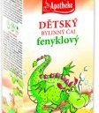 Apotheke Dětský čaj BIO fenyklový 20x1.5g