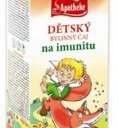 Apotheke Dětský čaj BIO na imunitu 20x1.5g n.s.