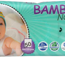 BAMBO Nature dětské vlhčené ubrousky 50 kusů