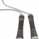 Power System švihadlo se závažím WEIGHTED JUMP ROPE Šedé