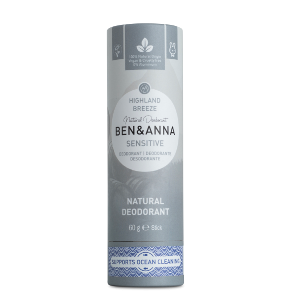 Ben & Anna Tuhý deodorant Sensitive (60 g) - Horský vánek