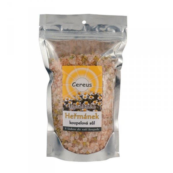 Cereus Himálajská koupelová sůl - heřmánek (uzavíratelný sáček 500 g)