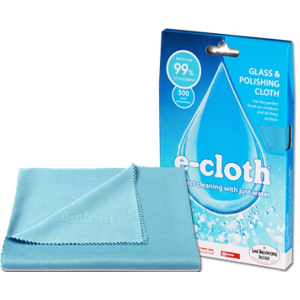 E-cloth Leštící hadřík na sklo a hladké povrchy - perfektní úklid pouze s vodou