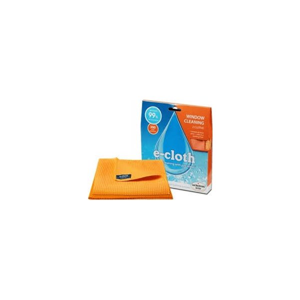 E-cloth Sada hadříků na okna (2 ks) - hadřík na okna a leštící hadřík na sklo