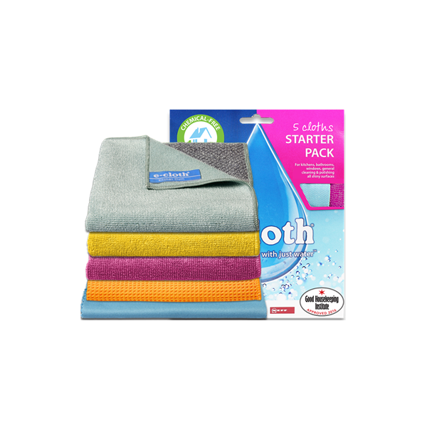 E-cloth Startovací sada hadříků (5 ks) - ideální set na začátek