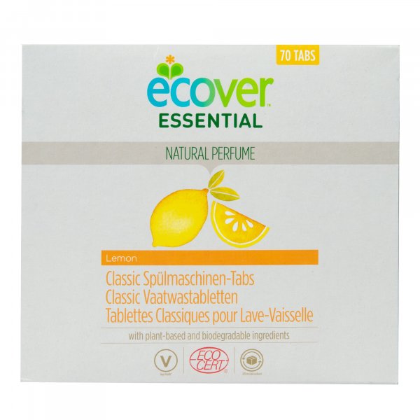 Ecover Essential Tablety do myčky Classic Citron (70 ks) - s certifikací ecocert