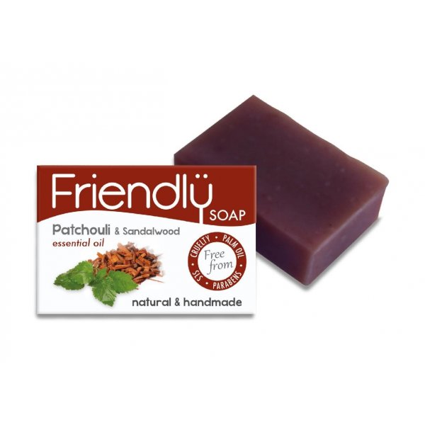 Friendly Soap Přírodní mýdlo pačuli a santalové dřevo (95 g)