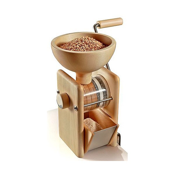 KoMo Hand-mill - ruční mlýnek na obilí - i pro kukuřici, rýži nebo cizrnu