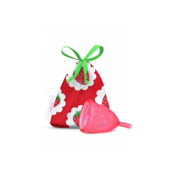 LadyCup Menstruační kalíšek - sladká jahoda - velký (L)
