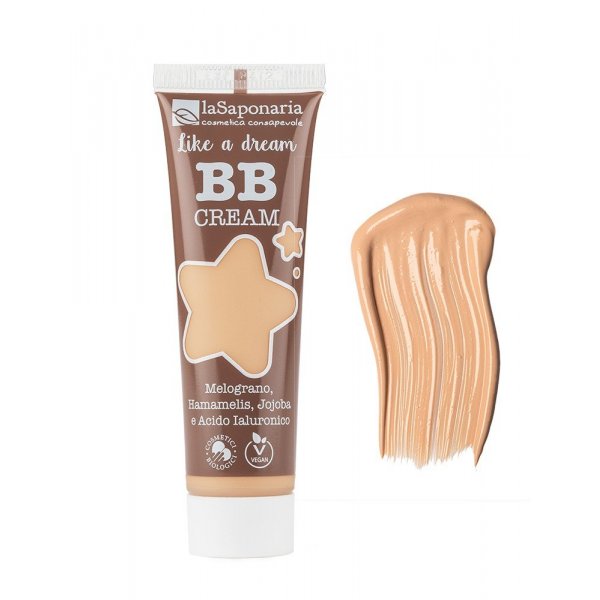 laSaponaria BB krém "Jako sen" BIO - světlý (30 ml) - lehké krytí s matným finišem