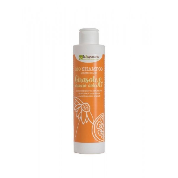 laSaponaria Šampon se slunečnicí a sladkým pomerančem BIO (200 ml)