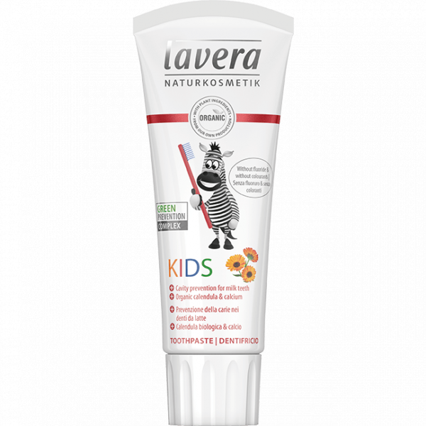 Lavera Dětská zubní pasta BIO (75 ml) - s příjemnou ovocnou chutí