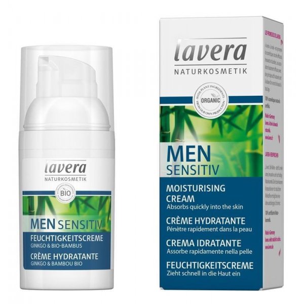 Lavera Hydratační krém pro muže Sensitive BIO (30 ml) - se zklidňujícími učinky