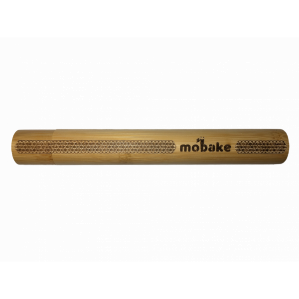 Mobake Bambusové pouzdro na kartáček s květem života