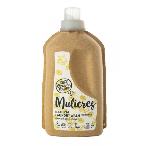 Mulieres Koncentrovaný prací gel BIO (1,5 l) - svěží citrus