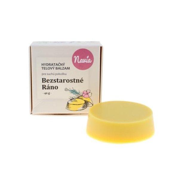 Kvitok Hydratační tělový balzám Bezstarostné ráno (40 g) - voní po květinách a citrusech