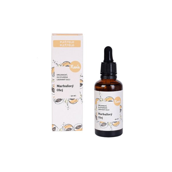 Kvitok Meruňkový olej BIO (50 ml) - s ochranným a regeneračním účinkem