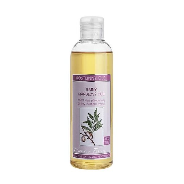 Nobilis Tilia Mandlový olej jemný (200 ml) - jemný olej pro všestranné použití