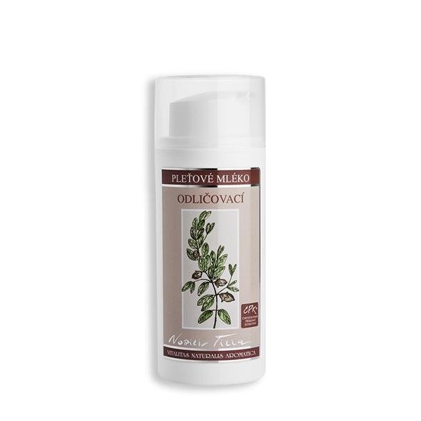 Nobilis Tilia Odličovací pleťové mléko (100 ml) - s mandlovým a pupalkovým olejem