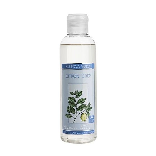 Nobilis Tilia Pleťová voda citron-grep (200 ml) - pro normální až mastnou pleť