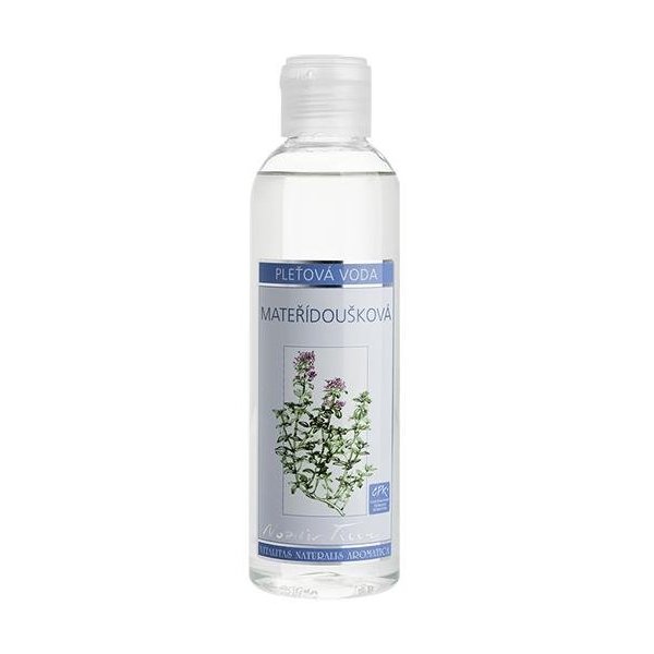 Nobilis Tilia Pleťová voda mateřídoušková (200 ml) - vhodná pro mastnou a smíšenou pleť