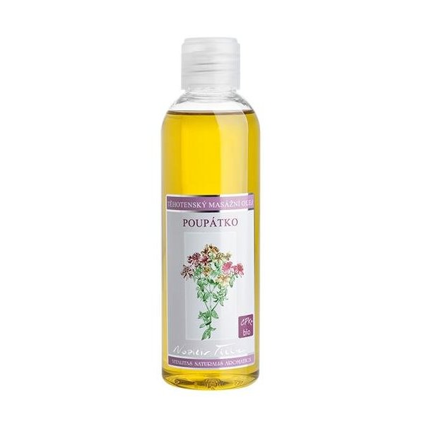 Nobilis Tilia Těhotenský masážní olej Poupátko BIO (200 ml)
