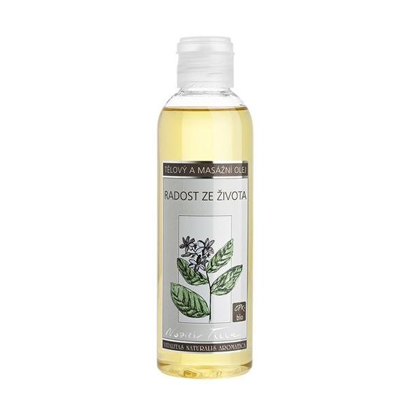 Nobilis Tilia Tělový a masážní olej Radost ze života BIO (200 ml)