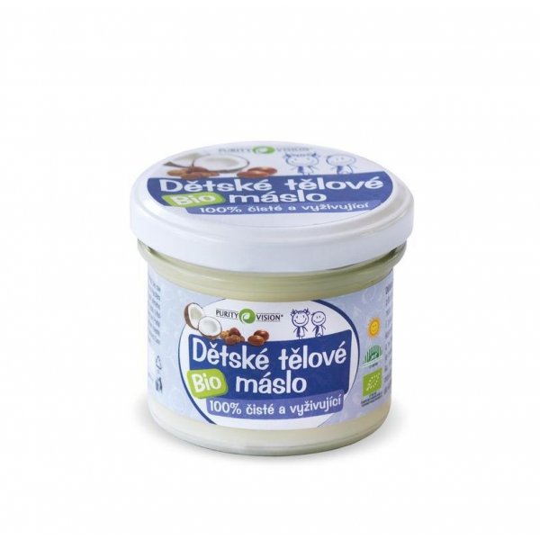 Purity Vision Dětské tělové máslo BIO (120 ml) - pro děti i dospělé