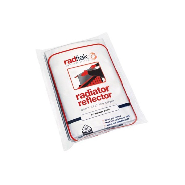 Radflek - úsporná radiátorová folie (včetně pásek Radstik) (3 ks)