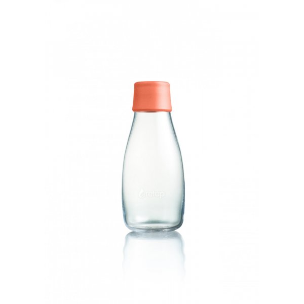 Retap Skleněná lahev (0,3 l) - broskvová - s doživotní garancí výměny při rozbití