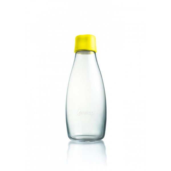 Retap Skleněná lahev (0,5 l) - žlutá - s doživotní garancí výměny při rozbití