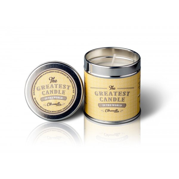 The Greatest Candle Vonná svíčka v plechovce (200 g) - citronela