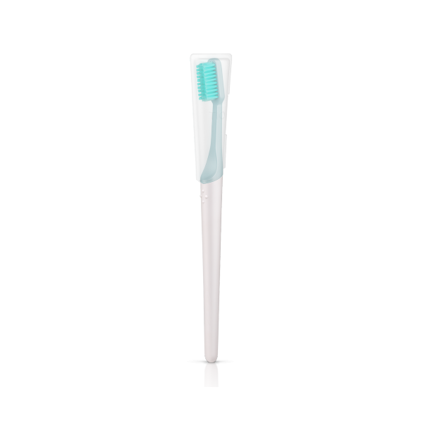 TIO Zubní kartáček (ultra soft) - ledovcově modrá - vyrobený z rostlin