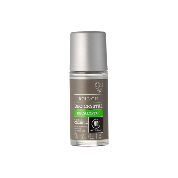 Urtekram Deodorant roll-on s eukalyptem BIO (50 ml) - nezanechává bílé stopy
