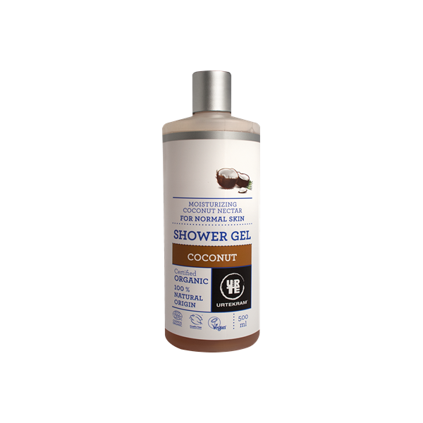 Urtekram Hydratační sprchový gel s kokosovým nektarem BIO (500 ml)