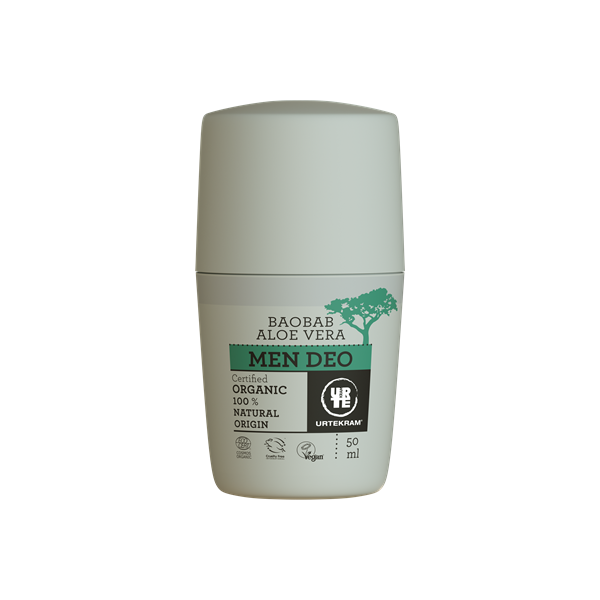 Urtekram Krémový deodorant pro muže s aloe a baobabem BIO (50 ml)