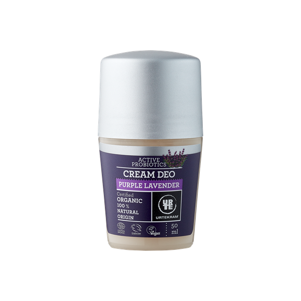 Urtekram Krémový deodorant roll-on - levandule BIO (50 ml)