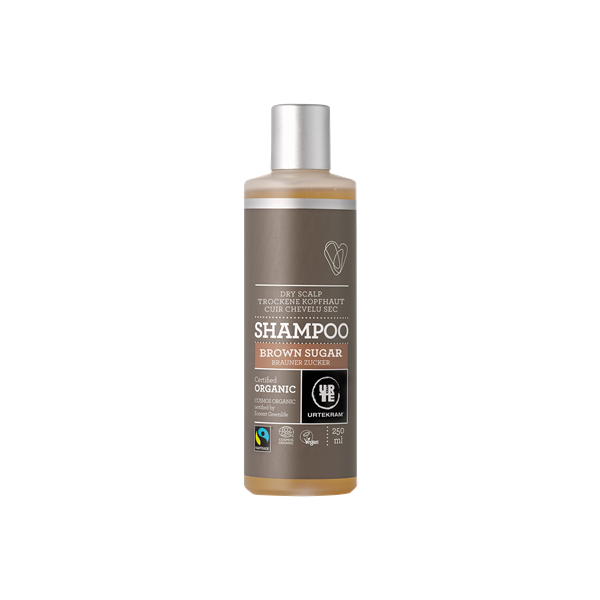 Urtekram Šampon s hnědým cukrem (250 ml) - bio, pro suchou pokožku hlavy