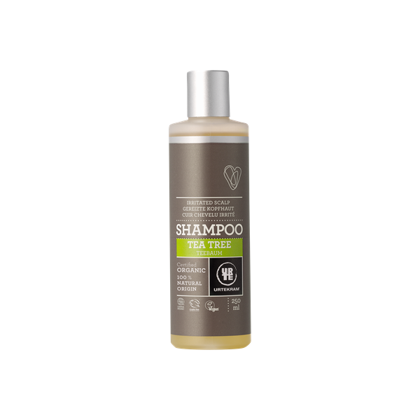 Urtekram Šampon s tea tree pro podrážděnou vlas. pokožku BIO (250 ml)