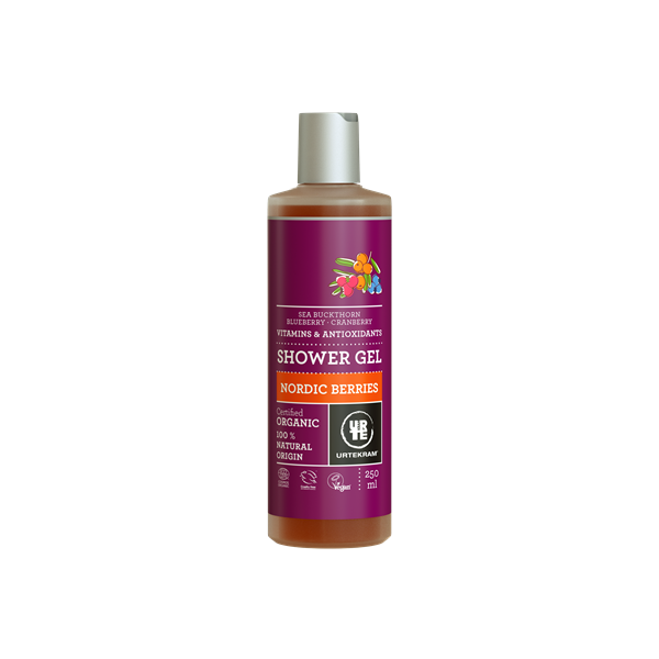 Urtekram Sprchový gel se severskými bobulemi BIO  (250 ml)
