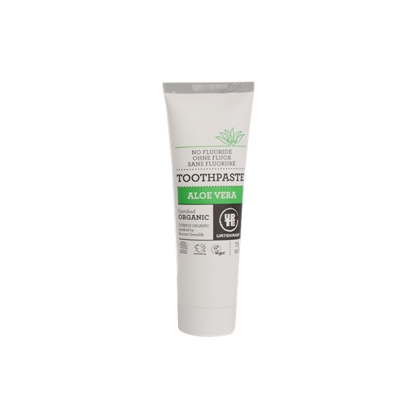 Urtekram Zubní pasta s aloe vera BIO (75 ml) - bez fluoru