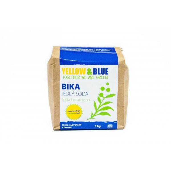 Yellow&Blue BIKA – Jedlá soda (Bikarbona) (sáček 1 kg)