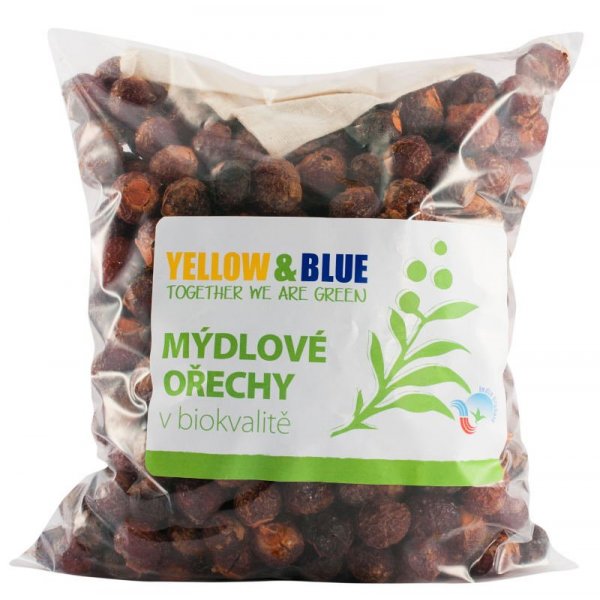 Yellow&Blue Mýdlové ořechy na praní (1 kg) - v bio kvalitě