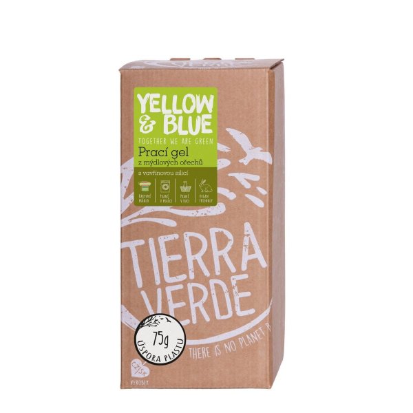 Yellow&Blue Prací gel s vavřínem (2 l) - z bio mýdlových ořechů