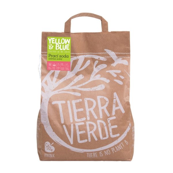Tierra Verde Prací soda (pytel 5 kg) - pro výrobu domácího prášku